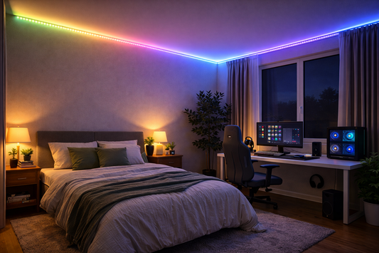 How to Set Up LED Strip Lighting the Right Way (Without Ruining Your Room)